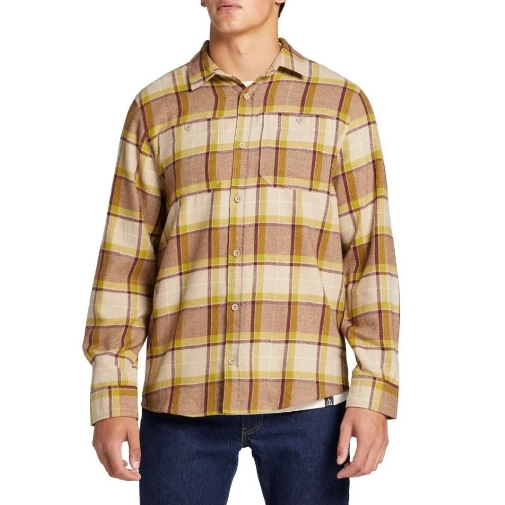 Alpine Design Men's Brushed Flannel Long Sleeve Shirt Size XL